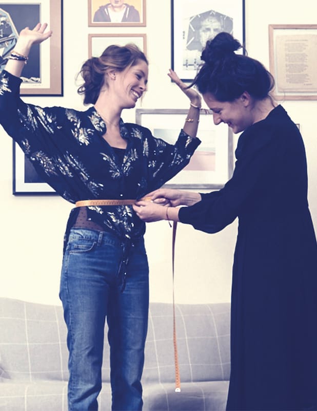 Une retoucherie à Paris pour cintrer une jupe